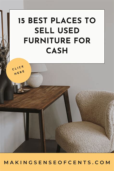 31 Best Places to Sell Used Furniture for Cash! .